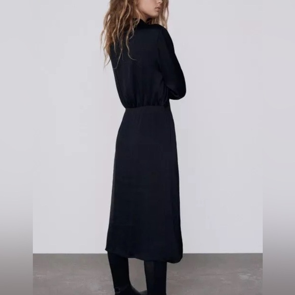 Zara Satin Dress - Picture 2 of 11
